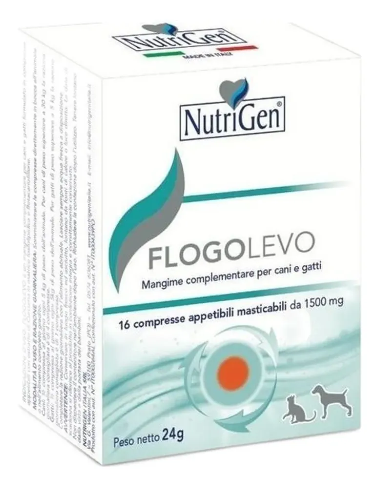 Nutrigen flogolevo 16 compresse appetibili masticabili 24 gr  
