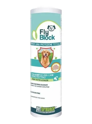 Petformance flyblock shampoo liquido cane 250 ml