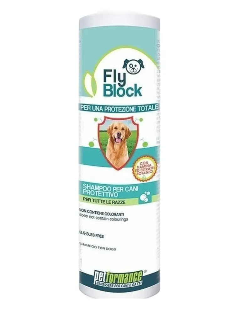 Petformance flyblock shampoo liquido cane 250 ml  
