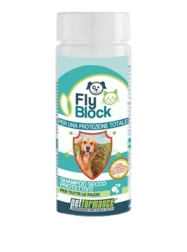 Petformance flyblock shampoo secco cane gatto 150 ml  