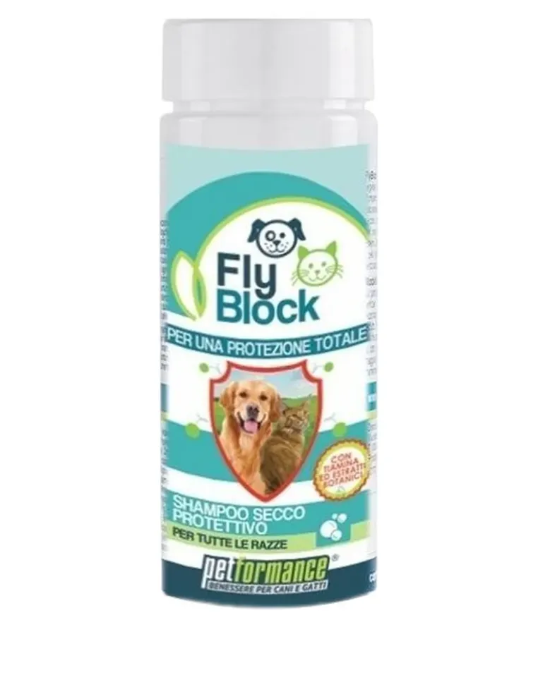 Petformance flyblock shampoo secco cane gatto 150 ml  