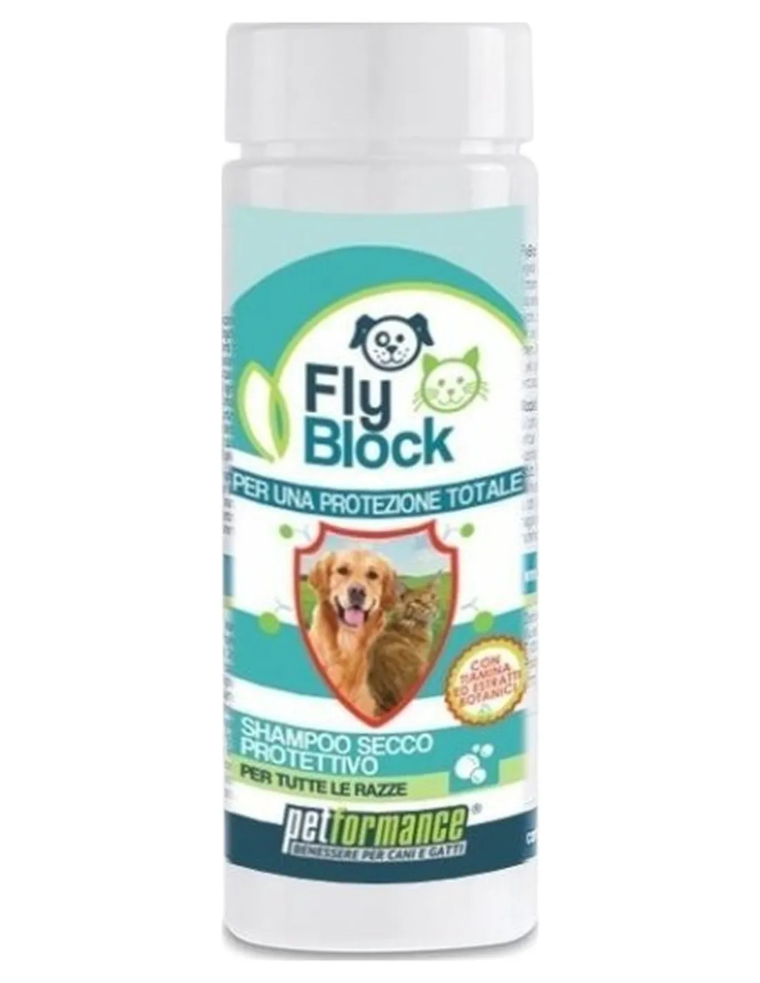 Petformance flyblock shampoo secco cane gatto 150 ml   Petformance flyblock shampoo secco cane gatto 150 ml
