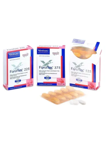 Virbac fortiflex 375 mg 30 compresse