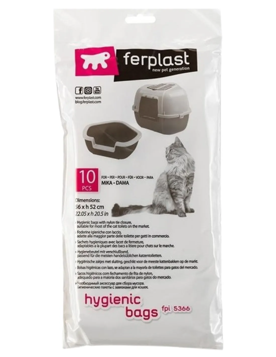 Ferplast fpi 5366 sacco igienico  