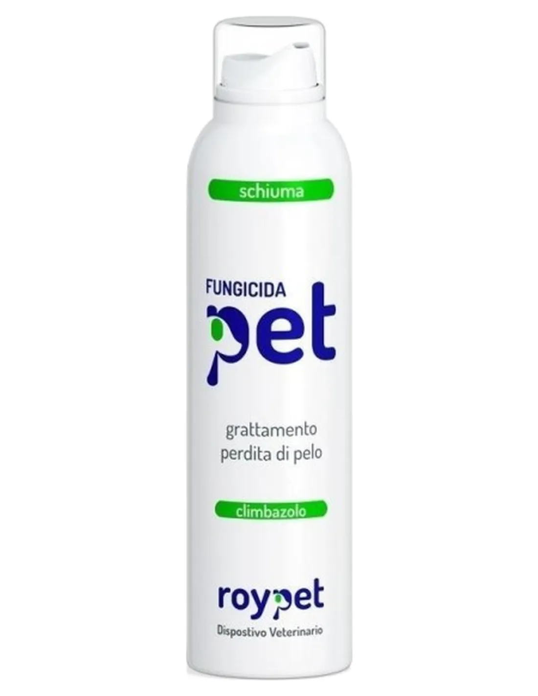 Roypet fungicida pet schiuma 150 ml   Roypet fungicida pet schiuma 150 ml