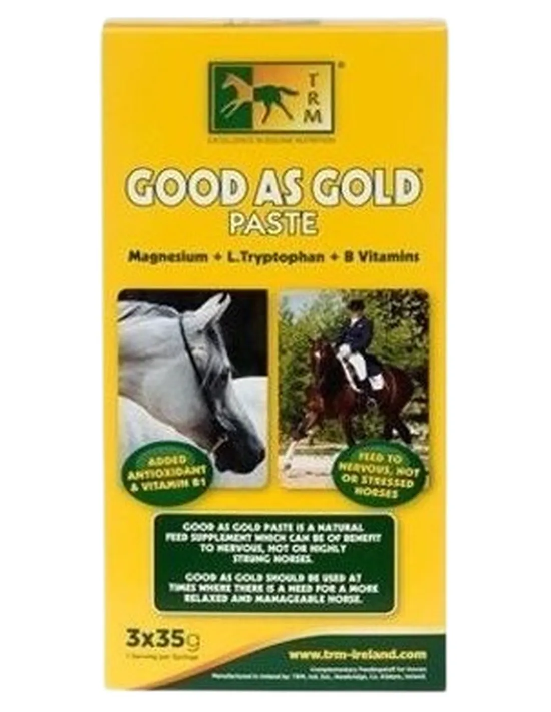 TRM good as gold pasta 3 x 35 gr  