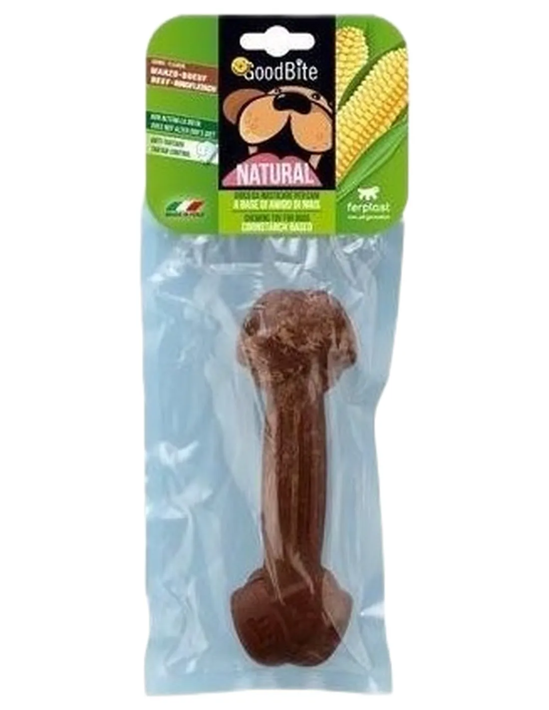 Ferplast goodbite natural osso manzo s 40 gr  
