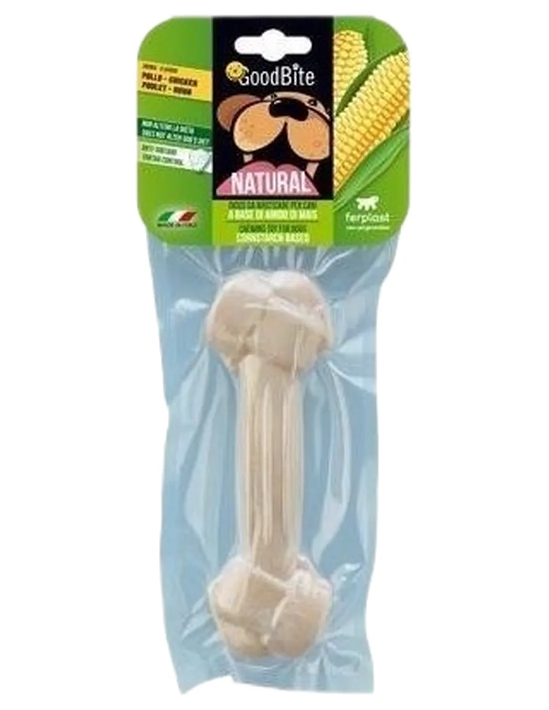 Ferplast goodbite natural osso pollo xl 250 gr   Ferplast goodbite natural osso pollo xl 250 gr