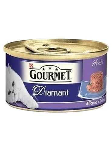 Gourmet diamant fiocchi di tonno in gelee 85 gr  