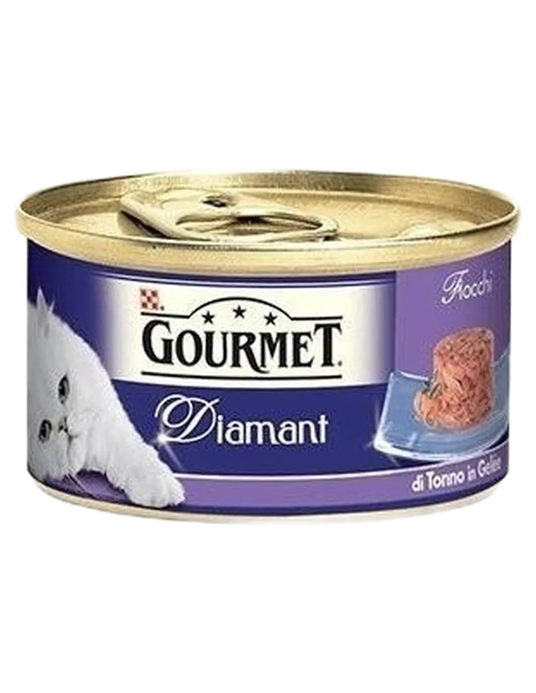 Gourmet diamant fiocchi di tonno in gelee 85 gr  