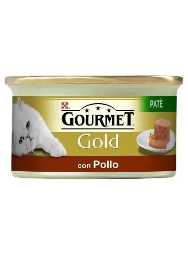 Gourmet gold pate con pollo 85 gr  