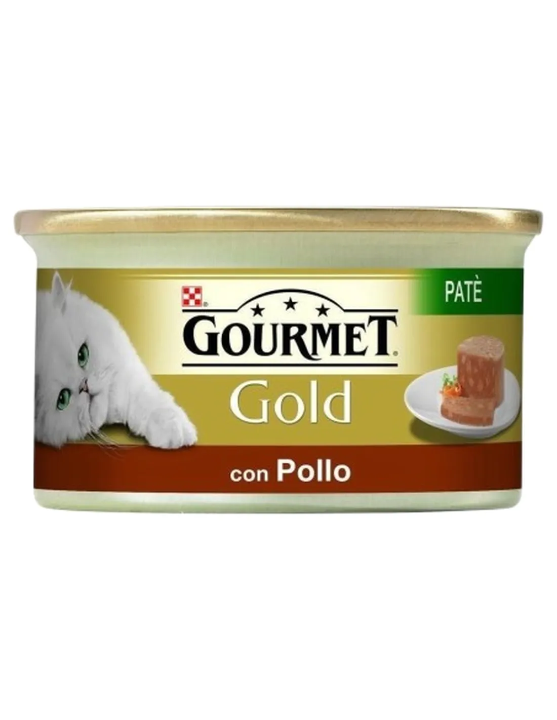 Gourmet gold pate con pollo 85 gr  