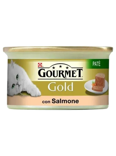 Gourmet gold pate con salmone 85 gr  