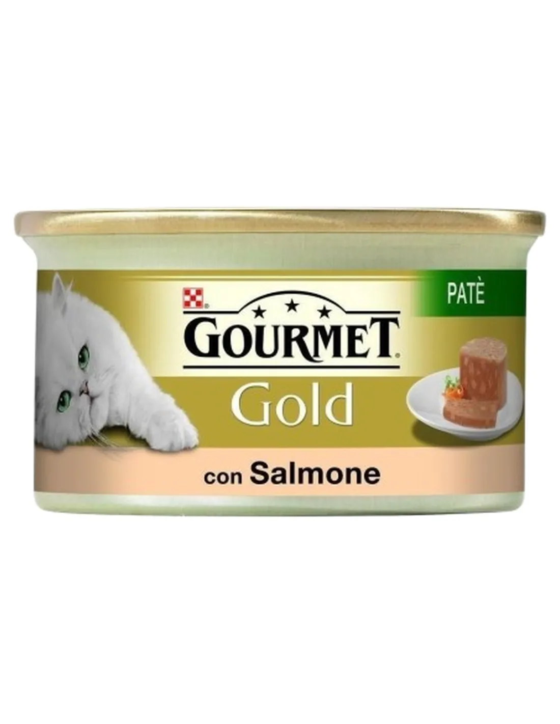 Gourmet gold pate con salmone 85 gr  