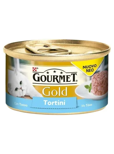 Gourmet gold tortini con tonno 85 gr  