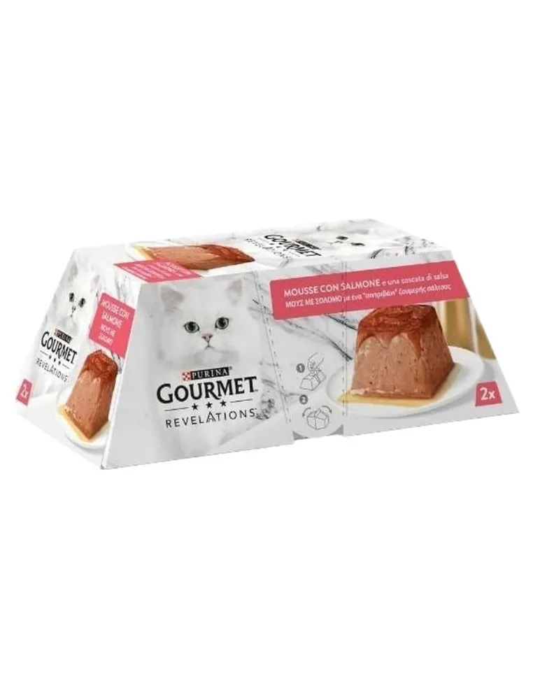 Gourmet revelations mousse con salmone 2 x 57 gr  