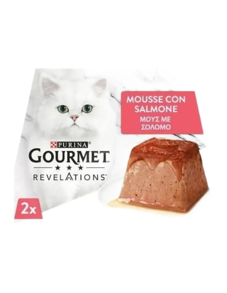 Gourmet revelations mousse con salmone 2 x 57 gr  