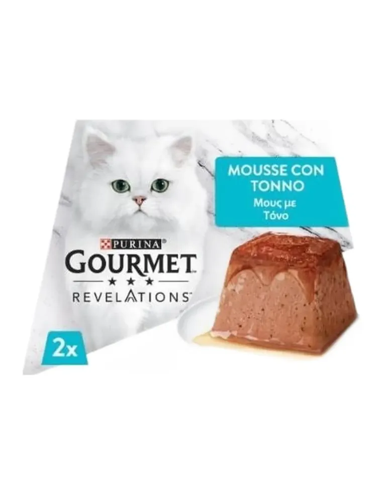 Gourmet revelations mousse con tonno 2 x 57 gr  