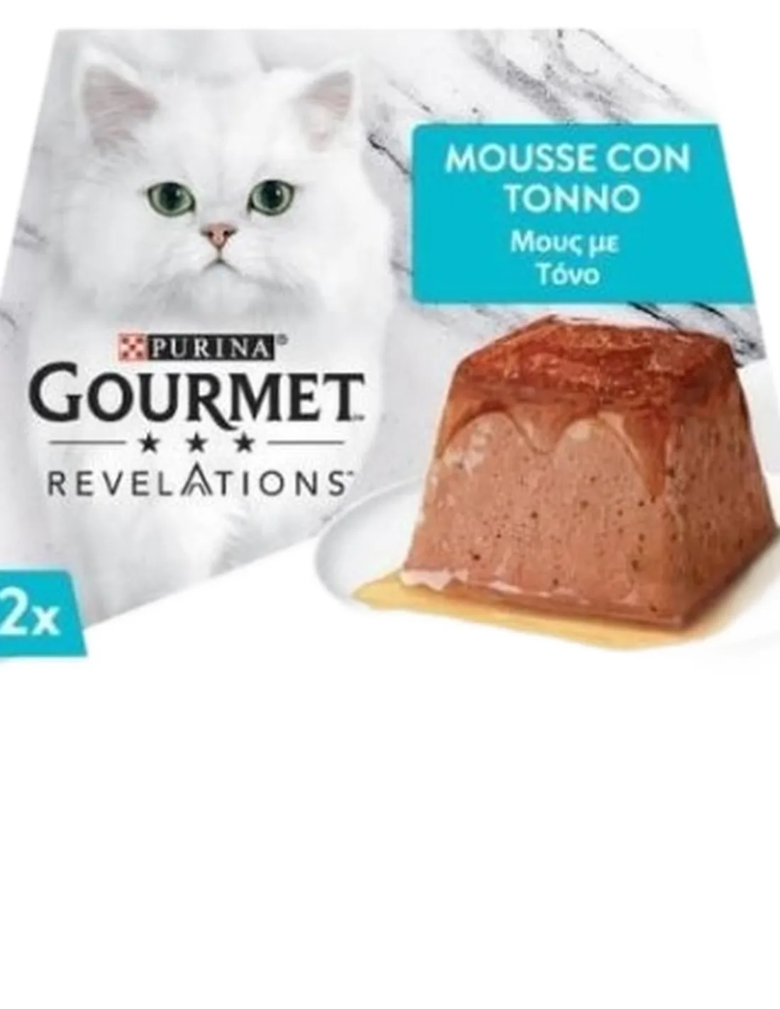 Gourmet revelations mousse con tonno 2 x 57 gr  