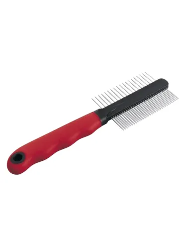 Ferplast GRO 5864 pettine con manico a denti doppi 18/31