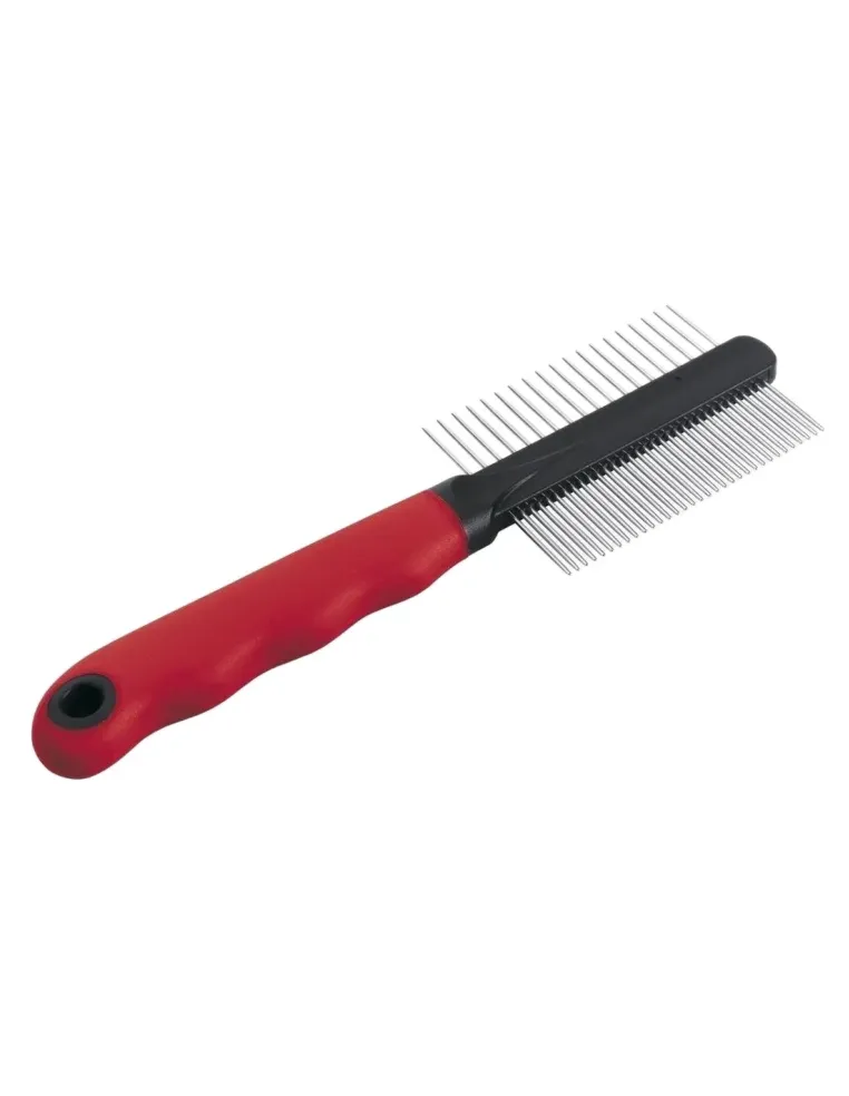 Ferplast GRO 5864 pettine con manico a denti doppi 18/31  