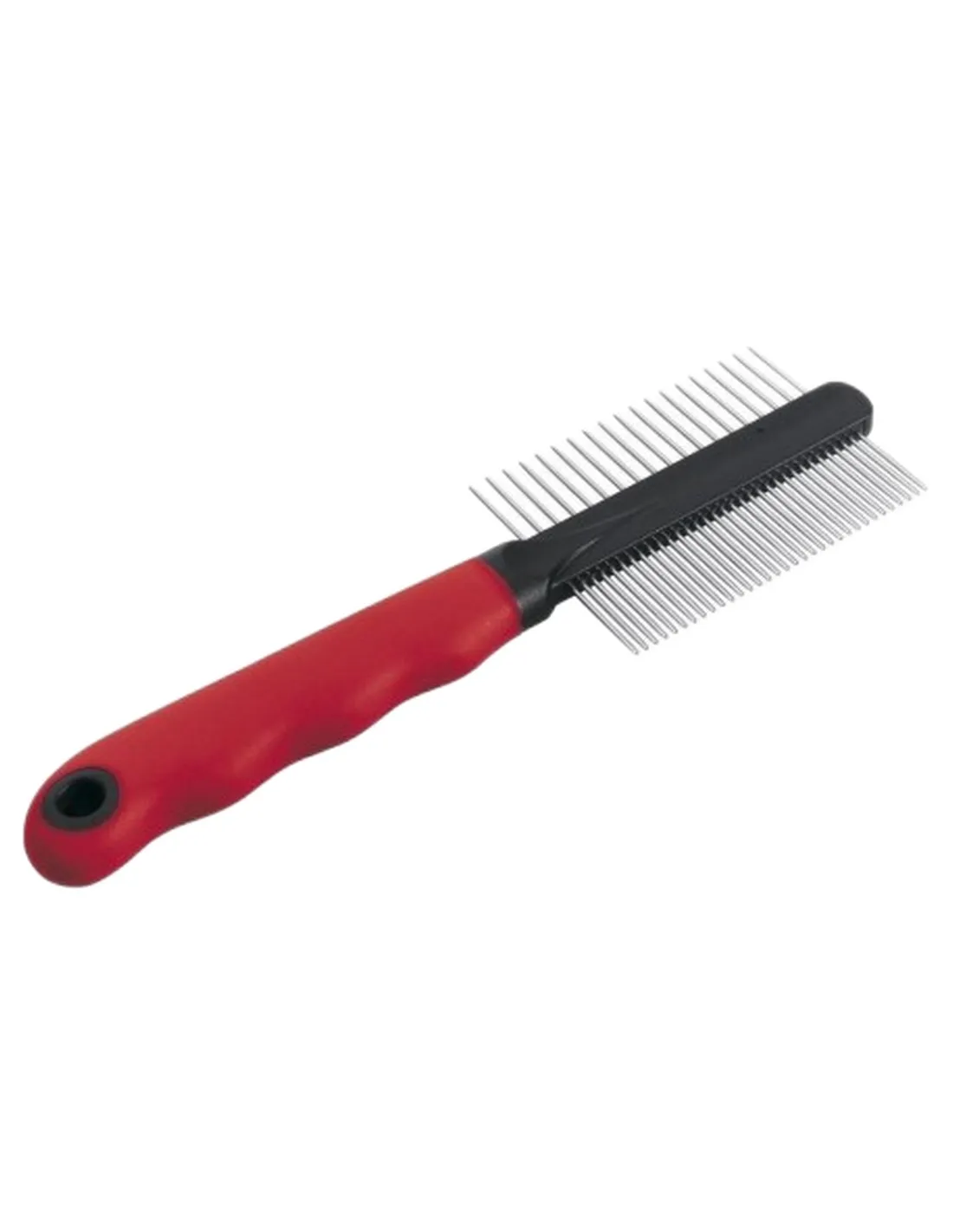 Ferplast GRO 5864 pettine con manico a denti doppi 18/31  