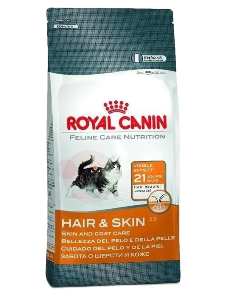 Royal canin gatto hair e skin 2 kg  
