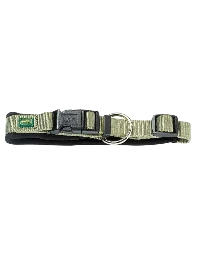 Hunter collare neoprene vario plus taglia large verde  