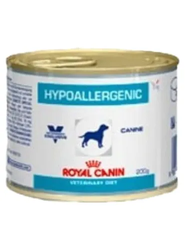 Royal canin hypoallergenic cane umido 200 gr  