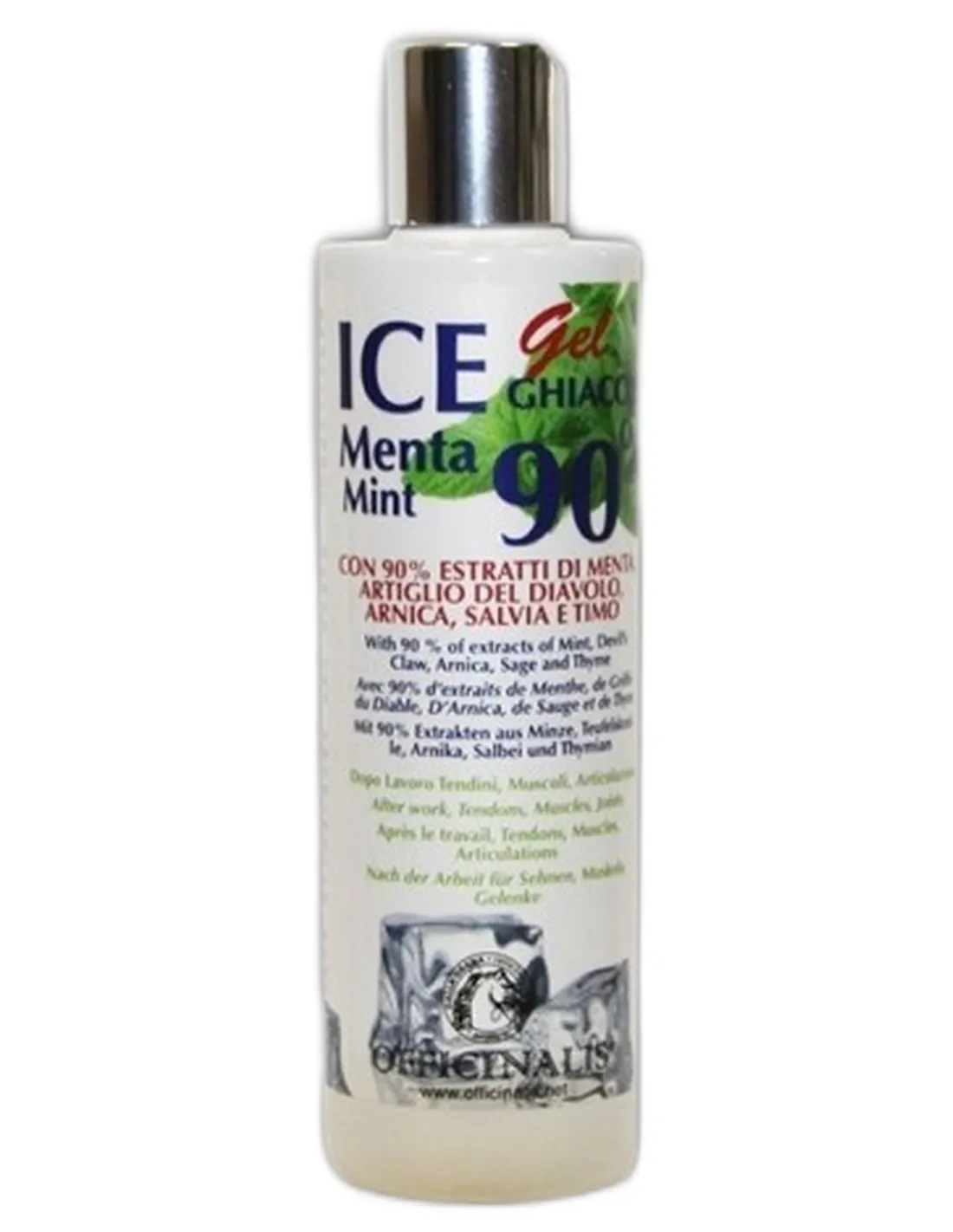 Officinalis icementa-mint gel 90% 250 ml   Officinalis icementa-mint gel 90% 250 ml