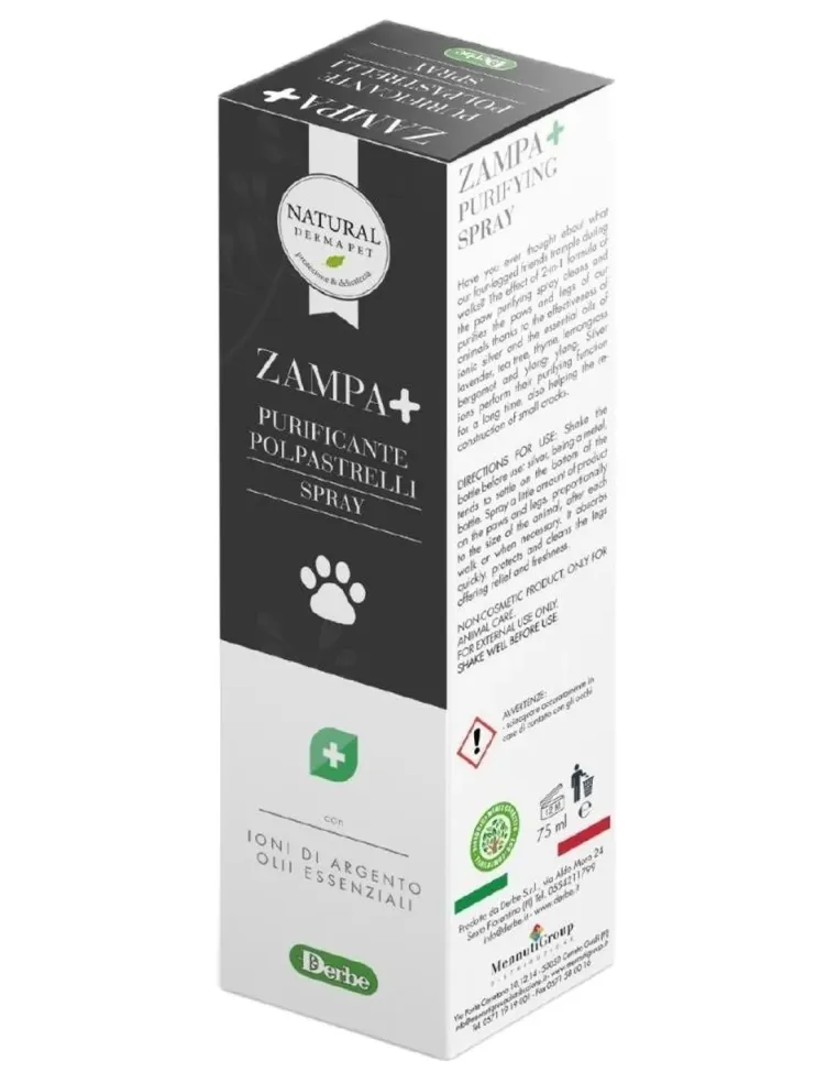 Derbe zampa + purificante polpastrelli spray 75 ml  