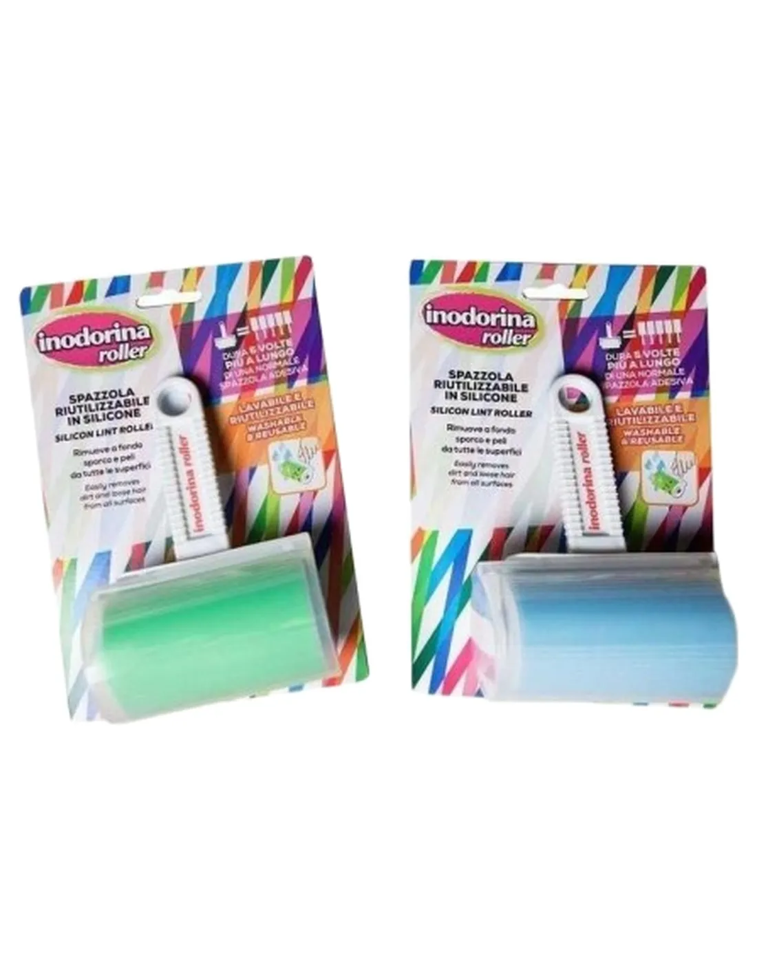 Inodorina roller spazzola in silicone  