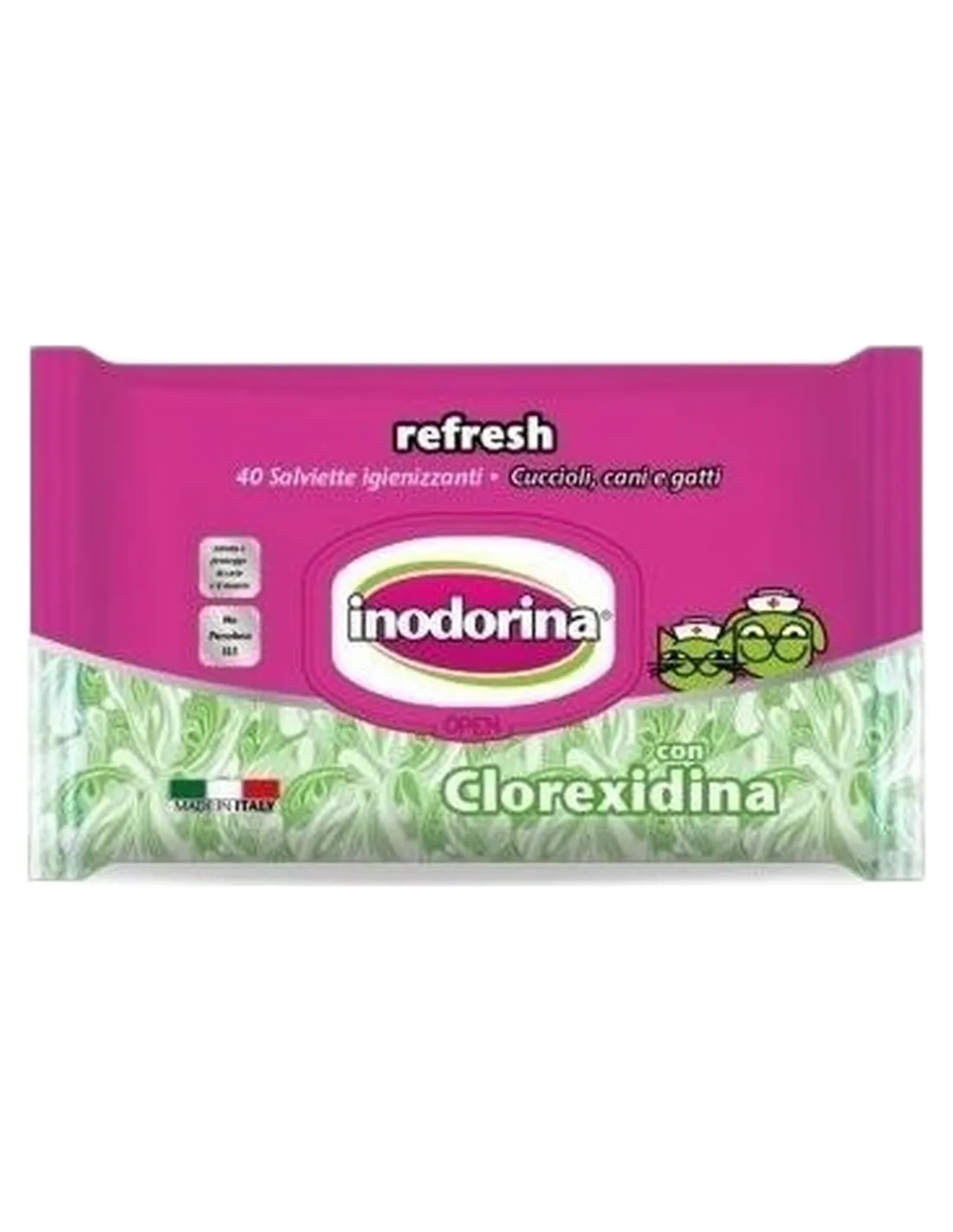 Inodorina refresh con clorexidina   Inodorina refresh con clorexidina