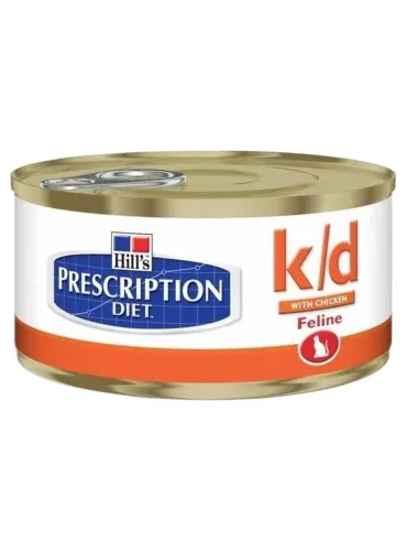 Hill's k/d feline lattina piccola pezzetti 156 gr  