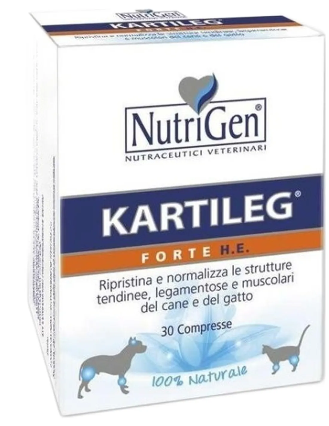 Nutrigen kartileg forte he 30 compresse 1000 mg  
