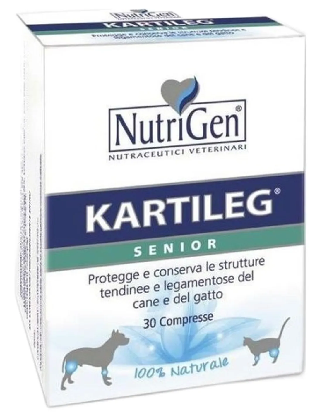 Nutrigen kartileg senior 30 compresse 1000 mg  