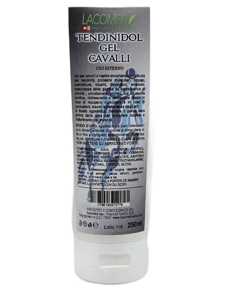 Lacomed Tendinidol Gel Cavalli 250 ML  