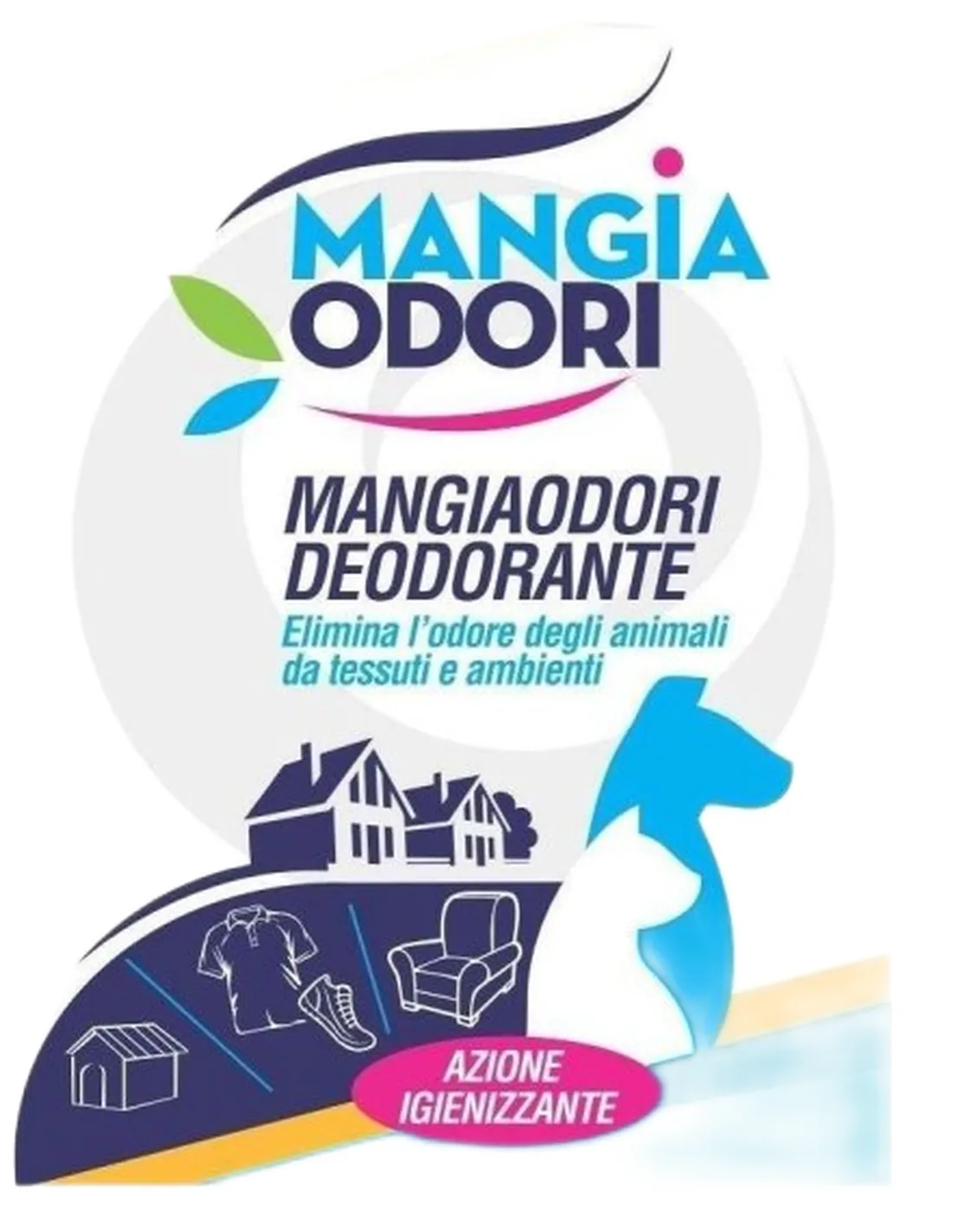 Mangiaodori 125 ml per Tessuti e Ambienti  