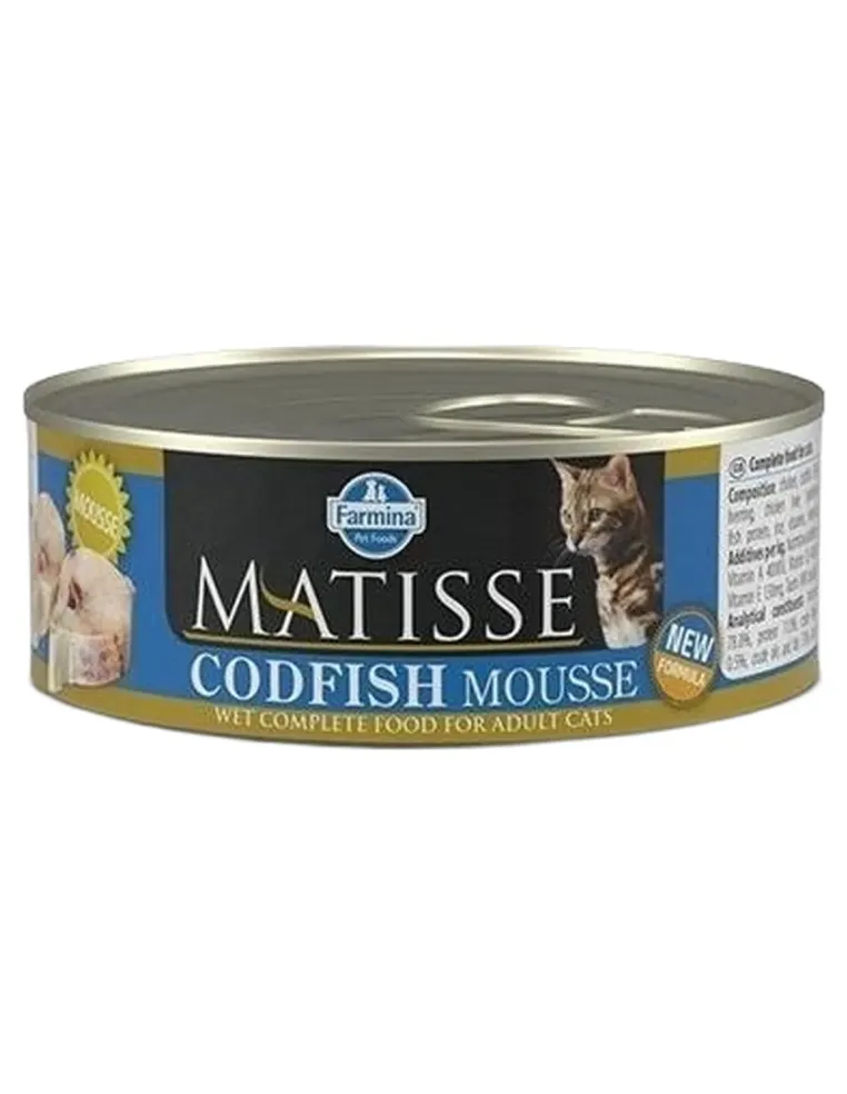 Farmina matisse gatto mousse merluzzo 85 gr  