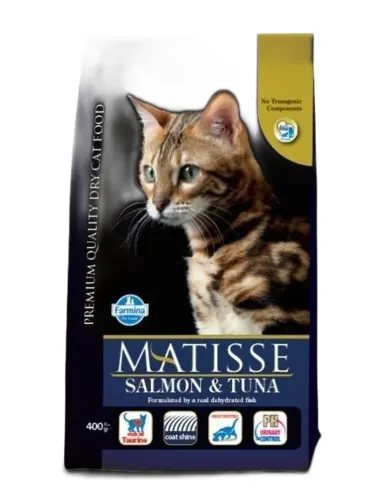 Farmina matisse salmone e tonno 400 gr  