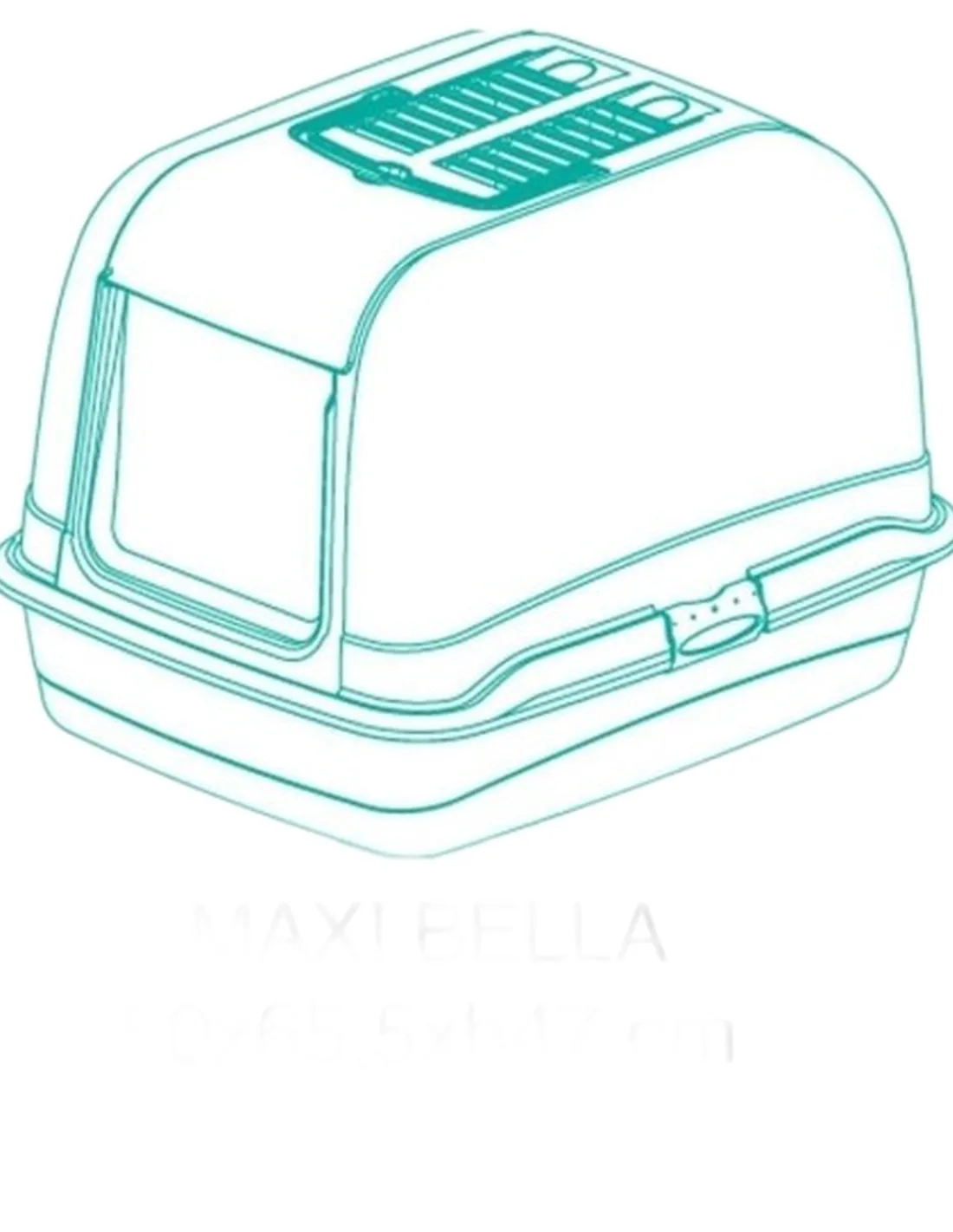 Ferplast maxi bella cabrio toilette   Ferplast maxi bella cabrio toilette