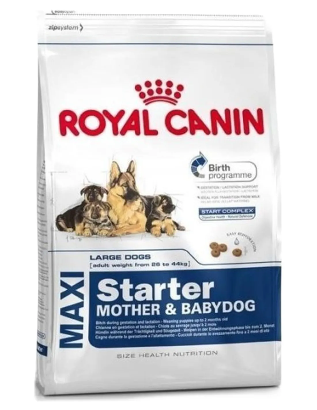 Royal canin maxi starter motèr and babydog 15 kg  