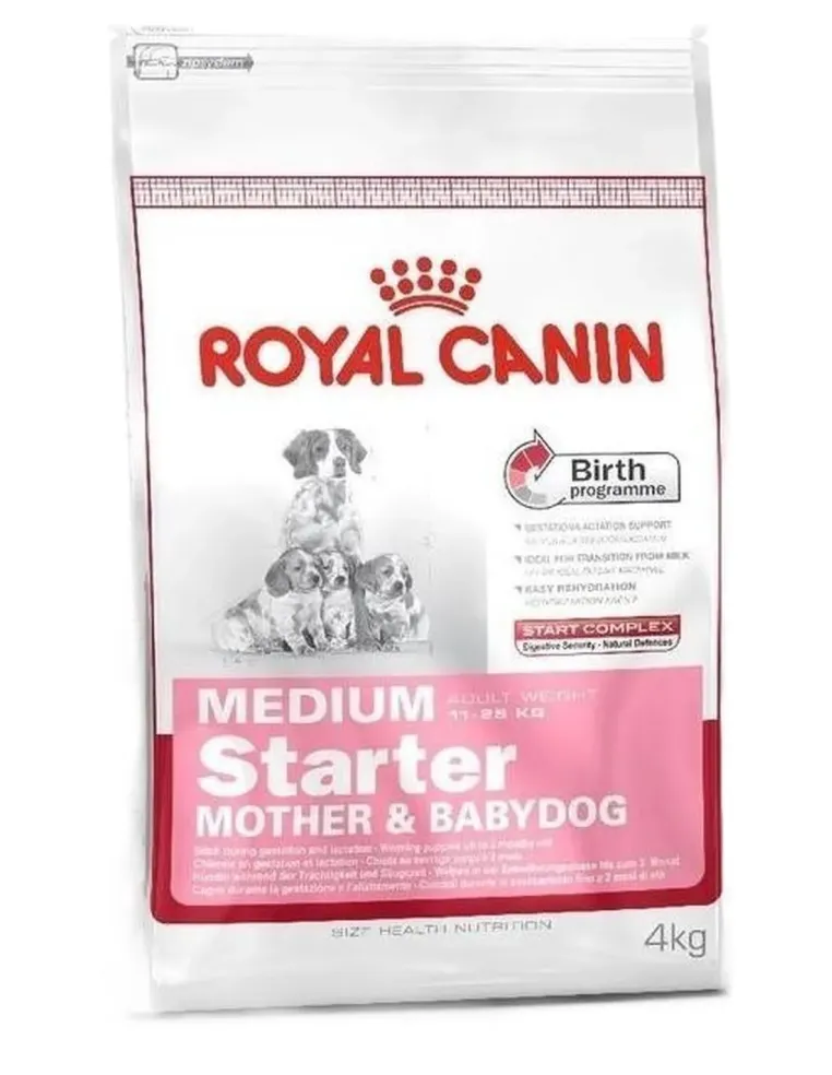 Royal Canin medium starter motèr and babydog 4 kg  