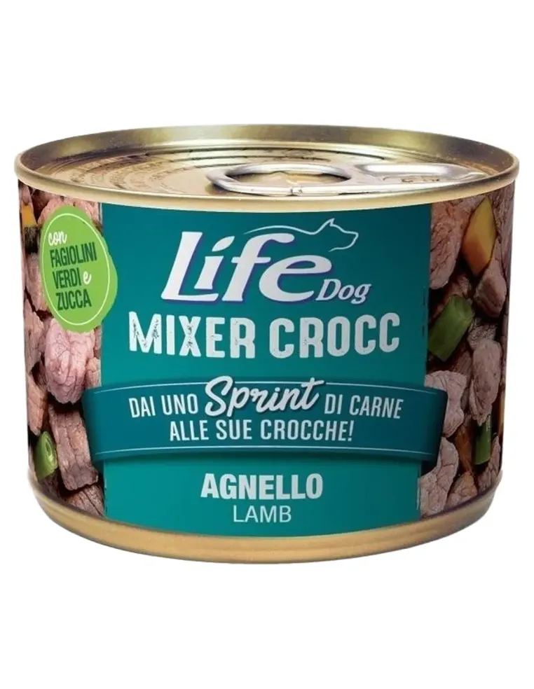 Life Dog MIXER CROCC agnello 150 gr  