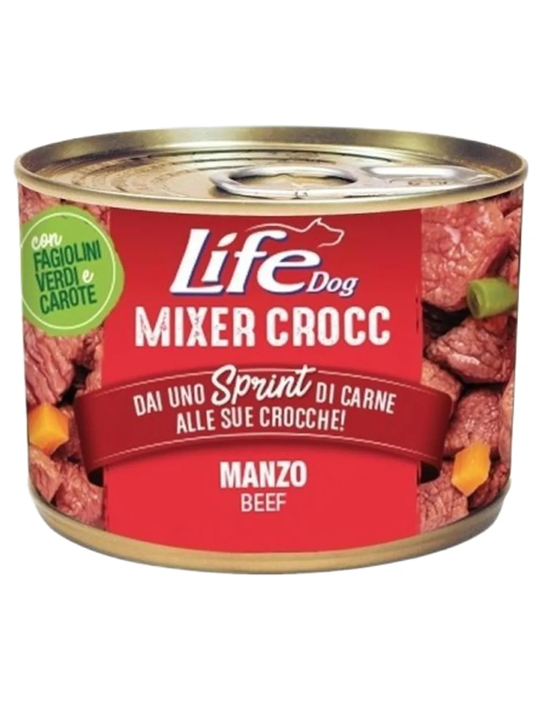 Life Dog MIXER CROCC manzo 150 gr   Life Dog MIXER CROCC manzo 150 gr