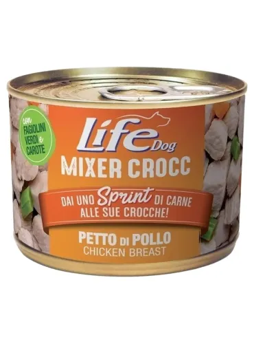 Life Dog MIXER CROCC petto di pollo 150 gr  