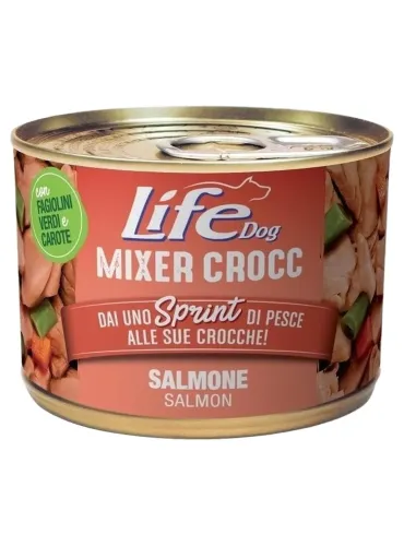Life Dog MIXER CROCC salmone 150 gr  