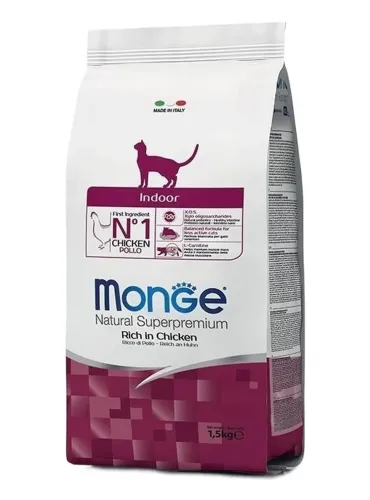 Monge gatto indoor pollo 1,5 kg  