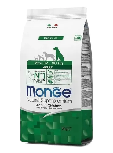 Monge cane adult maxi pollo 3 kg