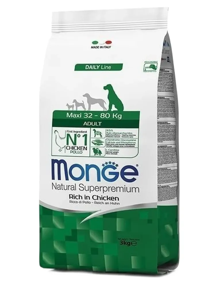 Monge cane adult maxi pollo 3 kg  